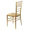 Atlas Commercial Products Resin Chiavari Chair with Premium Steel Frame, Gold RCC3GLD - alternate 2